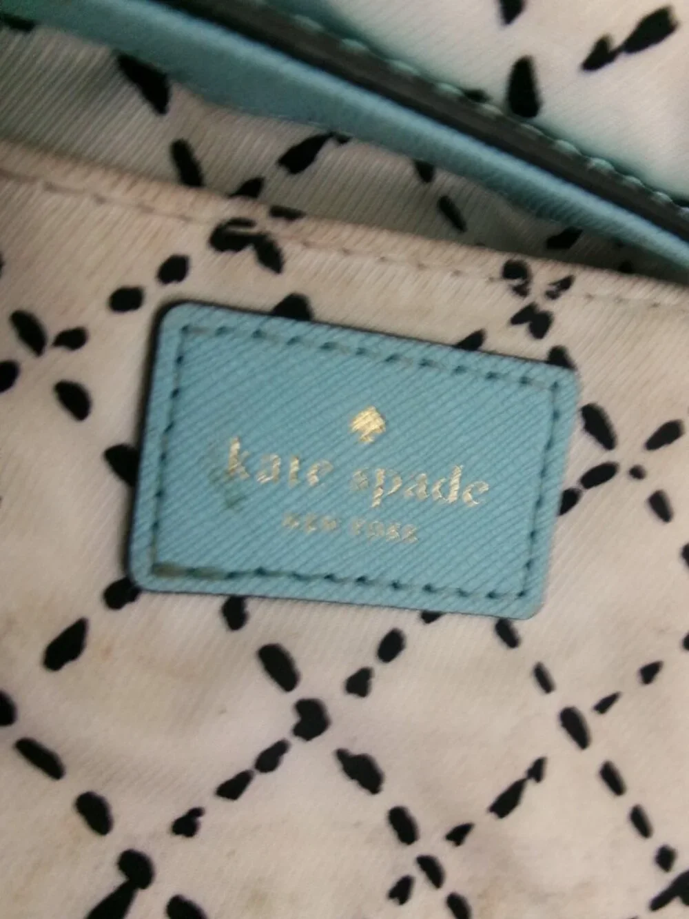 Kate Spade Newbury Lane Sally Crossbody Light Blue Bag Purse